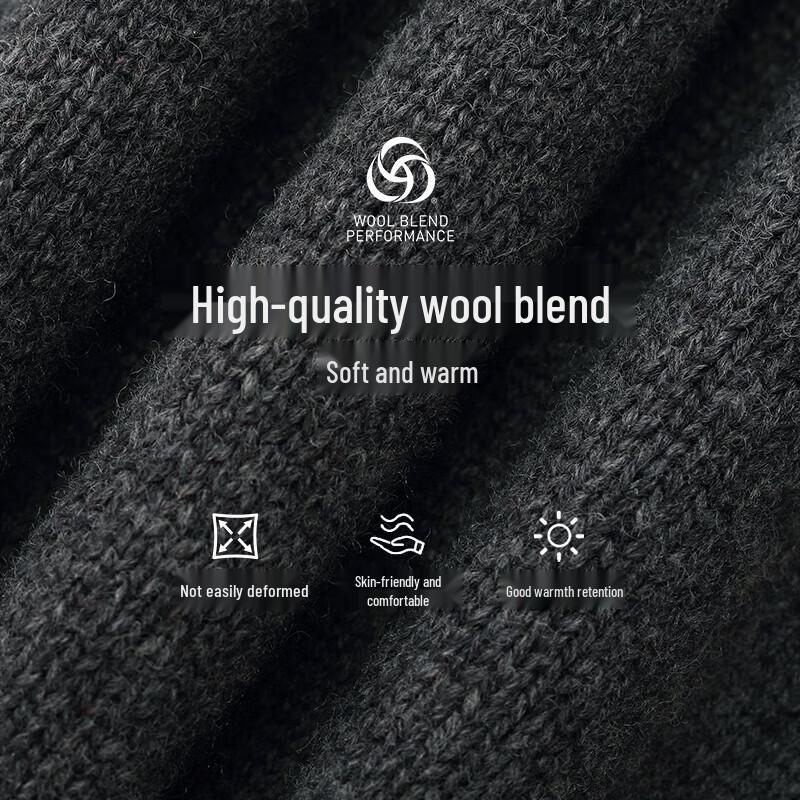 GOELIA Women's Heart Jacquard Vest & Knit Top Set