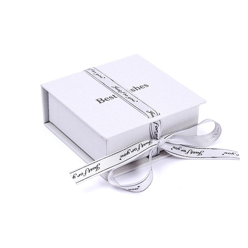 1PC Book Shape Wedding Necklace Organizer Valentine's Day Bowknot Ribbon Wrapping Box Jewelry Box With Flip Gift Packaging