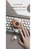 2025 Retro Camera Style TWS Wireless Bluetooth Headphones with Noise Cancellation and Long Battery Life