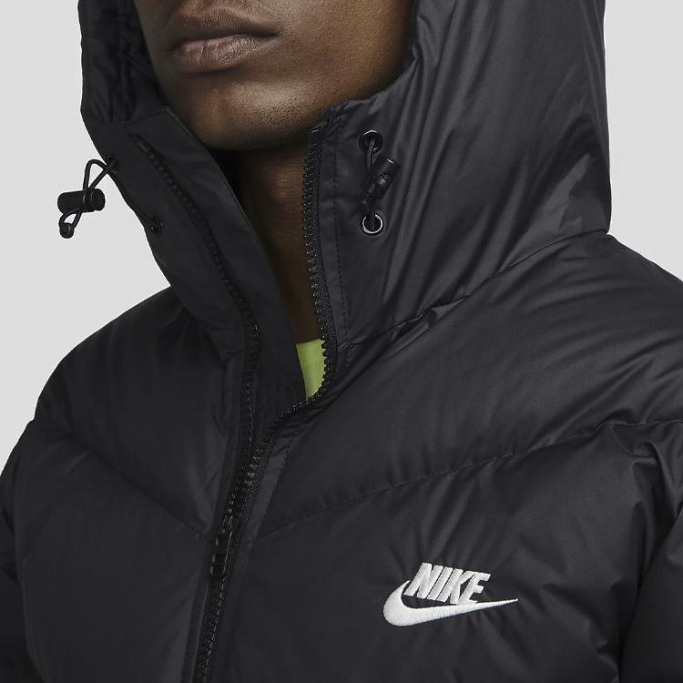 Nike Kurtka Puffer Primaloft Wiatroodporna Czarna Męska Streetwear FB8185-010