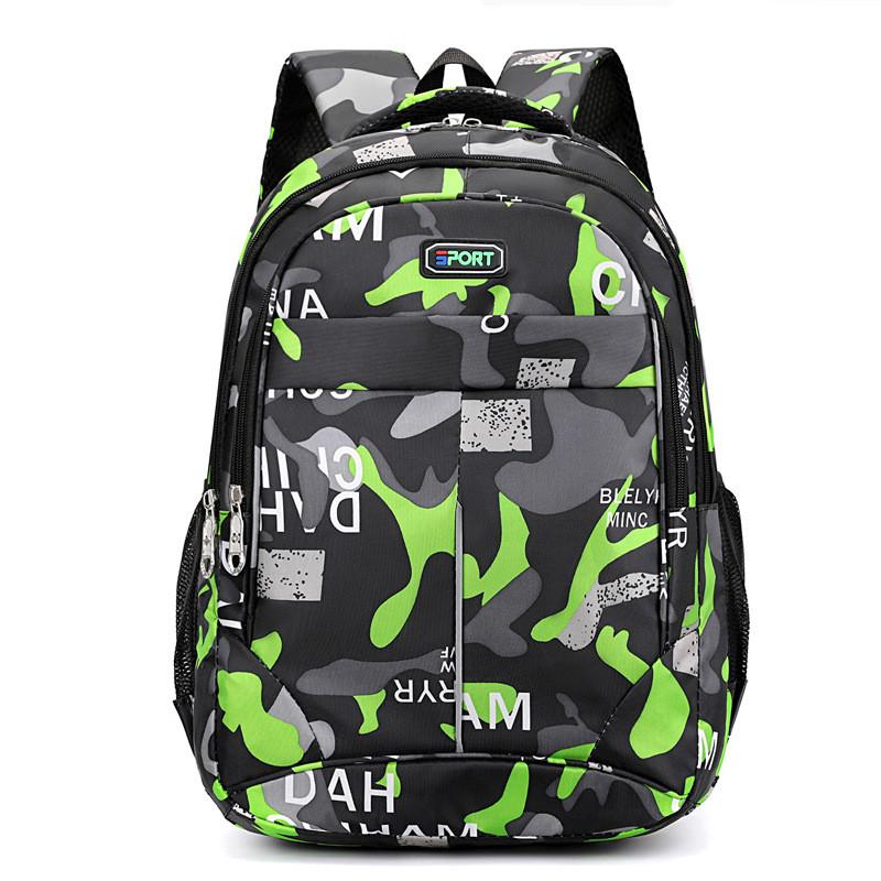 Travel Backpack Printed Fashionable Durable Casual Schoolbag Student
