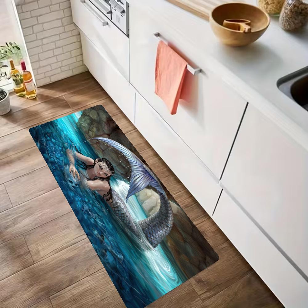 Gothic Style Nonslip Kitchen Mat Floor Carpet Rug For Indoors Outdoors Home Decor Room Supplies Spring Decor