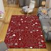 1Pc Christmas Tree Rug Office Carpet Indoor Outdoor Doormat Nonslip Soft And Comfortable Living Room Christmas Halloween Gift D91816
