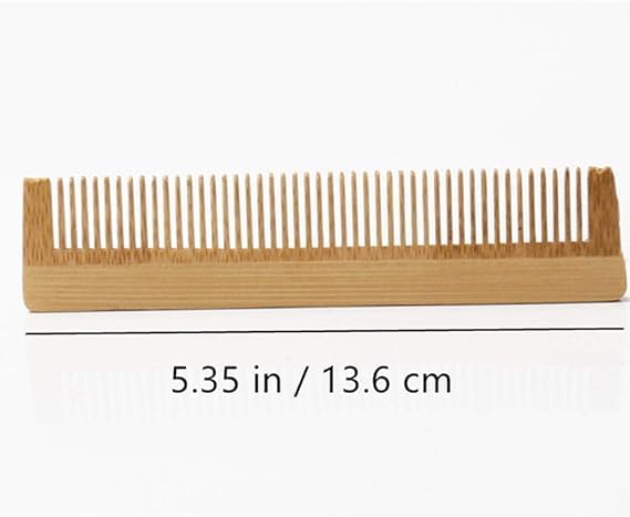 INSIME Wooden Pocket comb for men | Small Comb for women purse | Travel hair comb for men & women mini comb | Neem Wood Travel comb pocket kangi