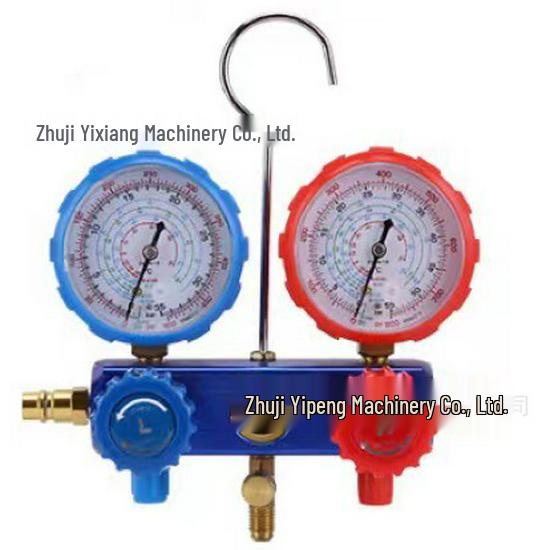 

Набор манометров для заправки хладагентом R134, R22, R410, R600 для кондиционеров