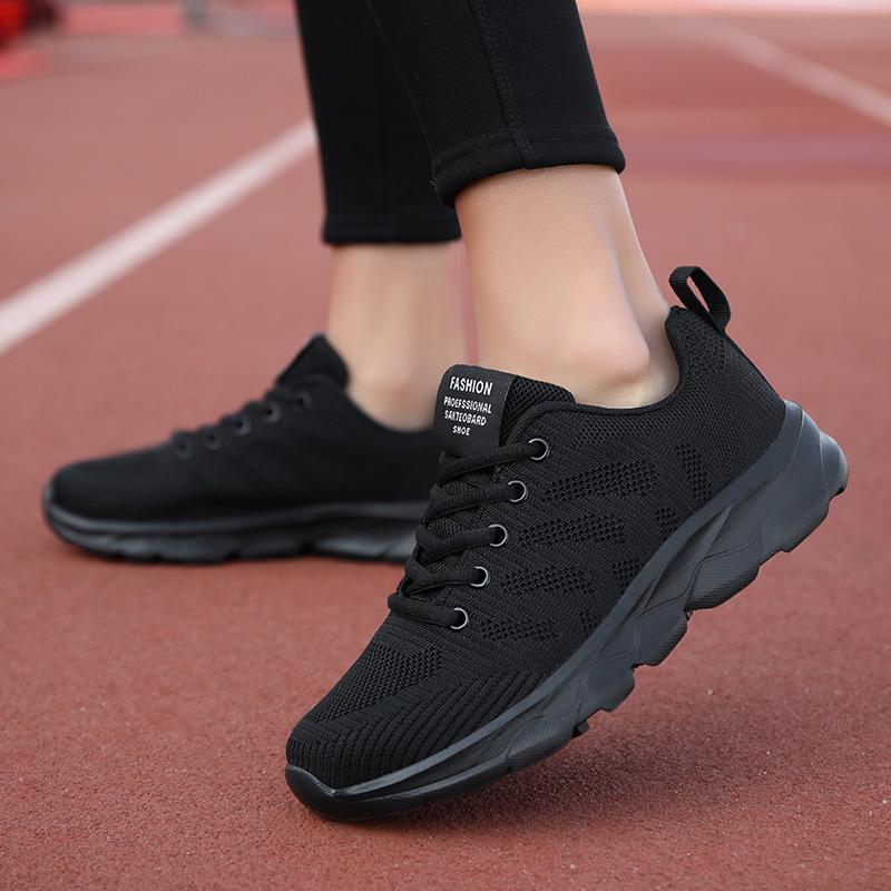 Fujian cold sticky women's shoes spring mesh shoes lightweight soft-soled sports shoes women's flat heel non-slip casual versatile running shoes