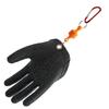 Non-slip, cut-resistant fishing gloves with magnetic hooks. Durable polyester construction for fish handling. Portable and cut-resistant, these