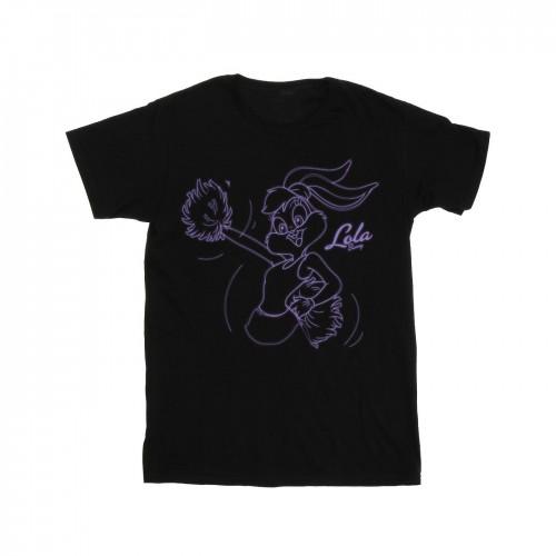 Looney Tunes Womens/Ladies Lola Bunny Glow Cotton Boyfriend T-Shirt