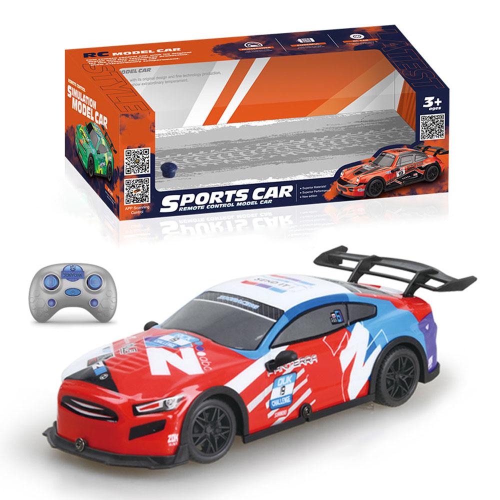 QX064-069 2.4G RC Car APP Controlled Drift Racing Vehicle Toy Model with Light/Sound Effects