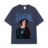 Men Women Clothing Fashion High Quality T Shirts Zahide Merch Graphic T-shirt Cotton Short Sleeve Harajuku T-shirts