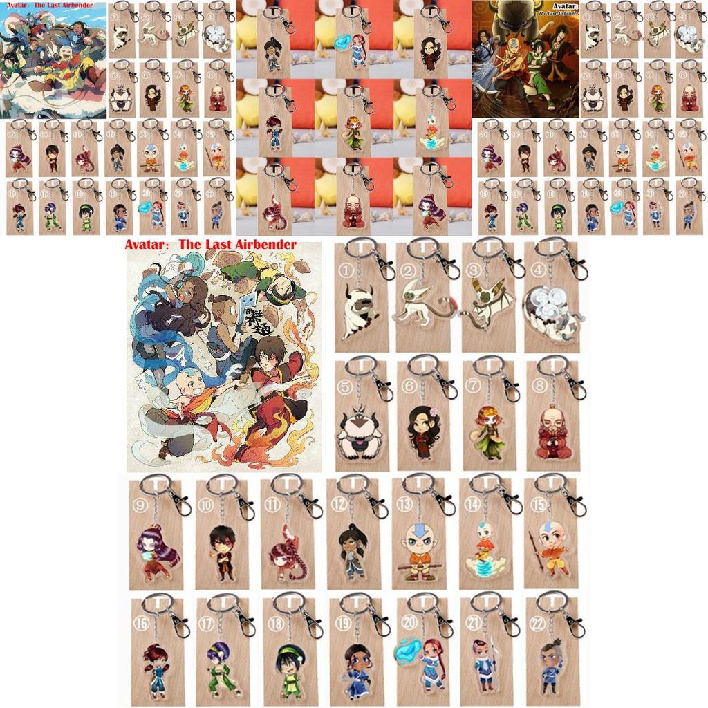 High-quality Transparent Acrylic Appa Keychain From Avata The Last Airbender