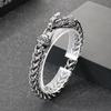 8mm Dragon Bracelet for Men Boy Tennis Chain Jewelry - Stainless Steel 304 - KB204076-MZOZ