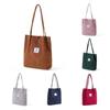 Fashionable Ladies Travel Messenger Handbag Made Of Soft Corduroy Material