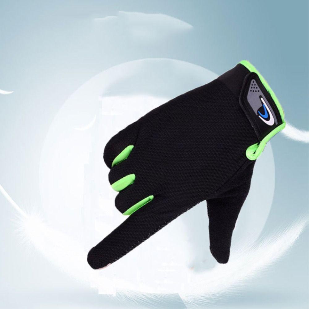 Full Finger Full Finger Gloves Thin Fishing Gloves Cool Cycling Gloves  Training