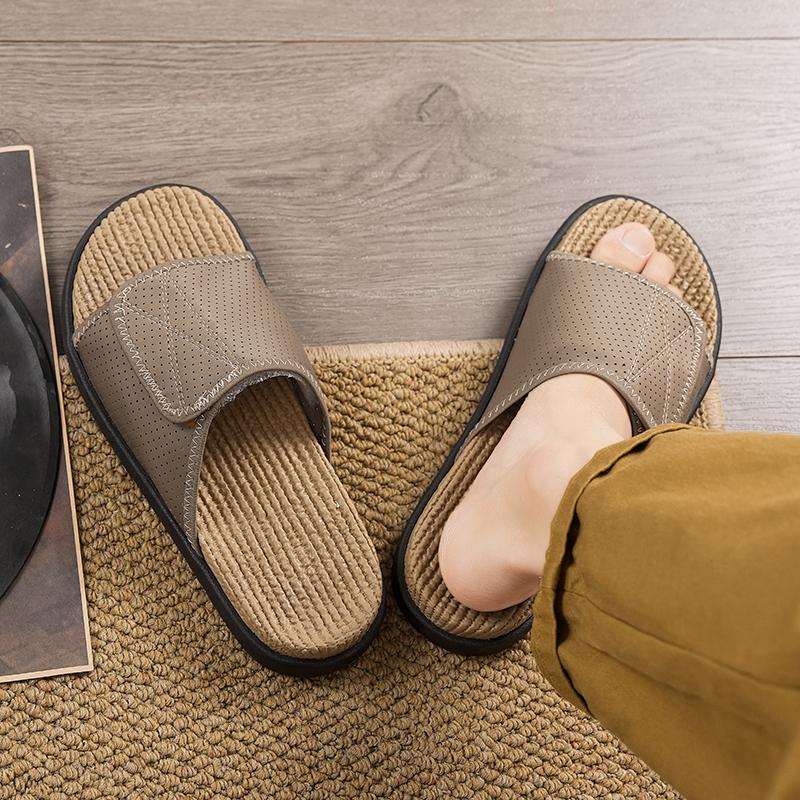 Summer Men Sandals Beach Slippers Fashion Outdoor Slippers Casual Beach Water Sports Shoes Breathable Hollow Flip Flops Cheap Male Aqua Sneaker
