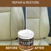 Multi-purpose car interior refurbishment kit: Plastic and rubber polishing paste, sofa refurbishing wax, restoring surface luste