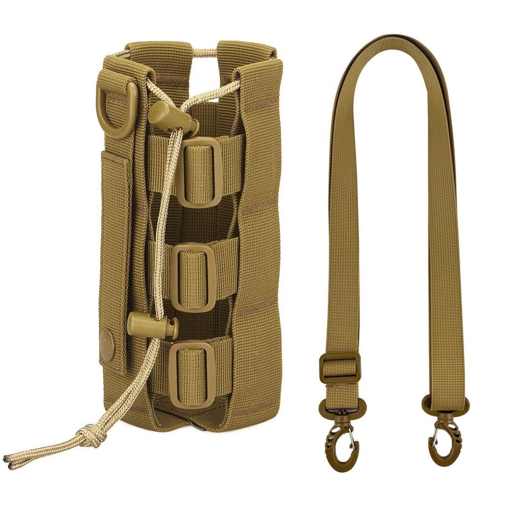 Multifunction Water Cup Sleeve For Camping With Durable Fabric And Carrying Handle