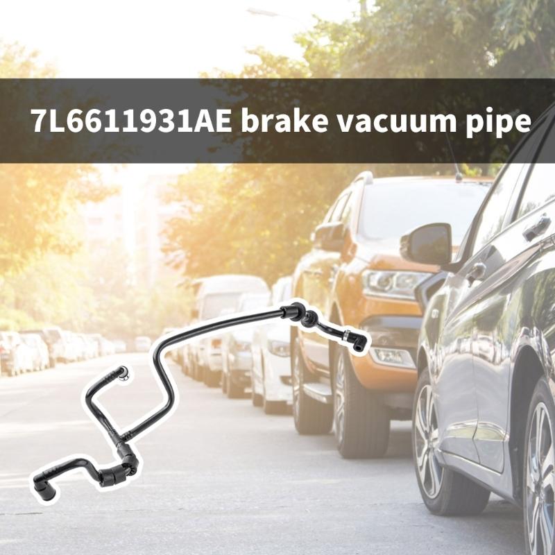 Braking System Vacuum Hose 7L6611931AE 4008686 for 2007-2009 2006-2007 Brake System Vacuum Hose Replacement