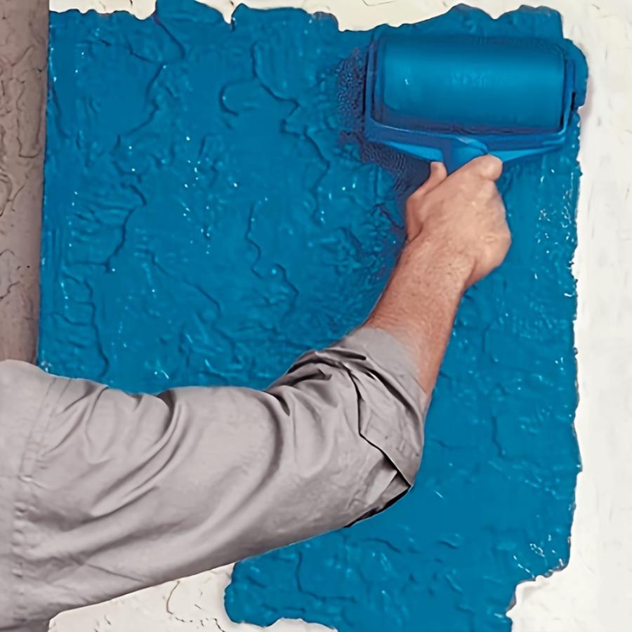 Professionelles Farbroller-Set für Wände, multifunktionaler Malerpinsel mit sauberen Kanten für Werkzeuge zur Wandmalerei-Behandlung