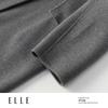 ELLE Women's Lambswool Fringe Double-Faced Coat
