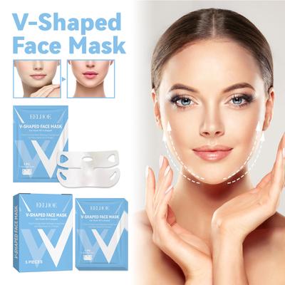 1/5Pcs Women 4D V Shaped Ear Hanging Mask Face Chin Slimming Eliminate Edema Lifting Mask
