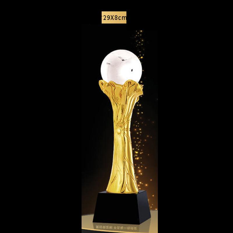 Creative Electroplated Resin Trophy, Crystal Base , Dance , Music , Sports, Competition Awards, Customized, Home Decoration, 1Pc