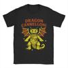 Dragon Cannelloni Funny Italian Brainrot T Shirt Men's  Cotton Casual T-Shirts Crew Neck  Tee Shirt Short Sleeve Tops Plus Size