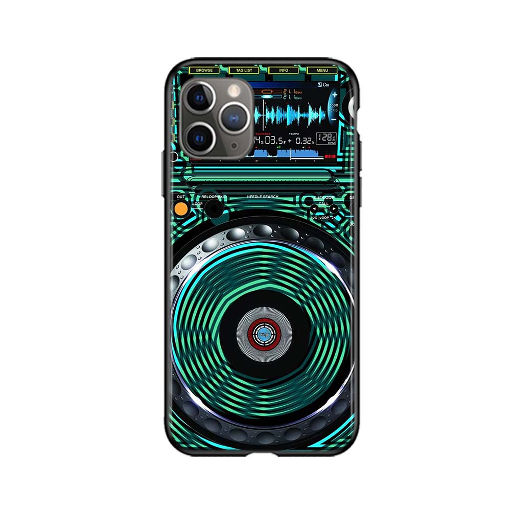 Ddj Dj Music Silicone Cover For Apple IPhone 12 Mini 11 Pro XS MAX XR X 8 7 6S 6 Plus 5S SE Phone Case