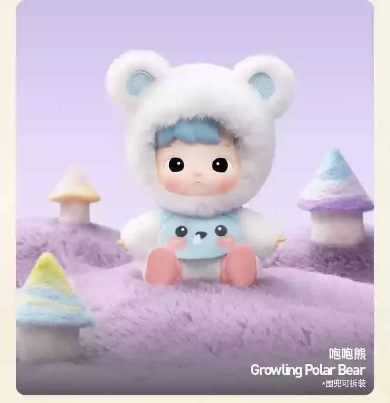 New Genuine Hacipupu Animal Snuggle with You Series Blind Box Vinyl Dolls Kawaii Hacipupu Mystery Box Collection New Year Gift