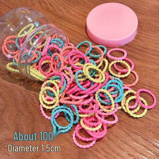 Colorful Baby Hair Tie: Gentle Elastic Hair Rope for Children, Small Size, New Style Accessories