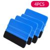 Car Film Scraper Vinyl Wrap Card Squeegee Suede Felt Scraper Kit for Auto Foil Wrapping Sticker Styling Accessories