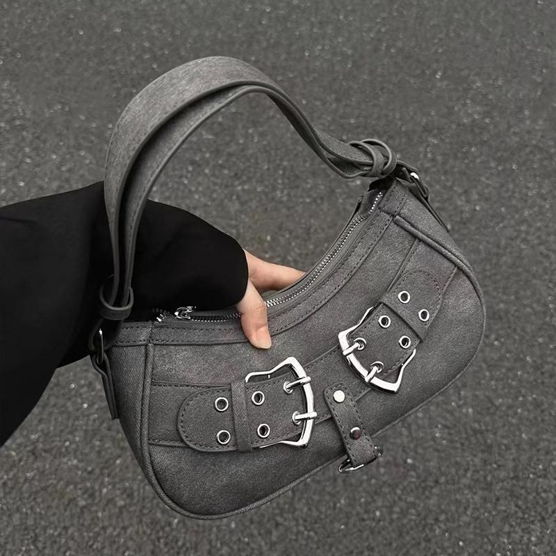 Sweet and Cool Spicy Girl Fashi Niche Underarm Bag High-end Feeling Bag for Women 2026 New Casual Versatile Shoulder Bag