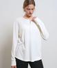 GENERALIDEA Loose Fit Henley Neck T-Shirt [White] / Gf1Lts516