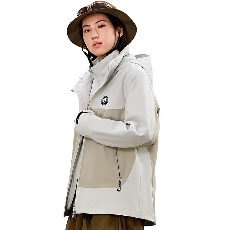 CAMEL Panda 3-in-1 Outdoor Waterproof Jacket
