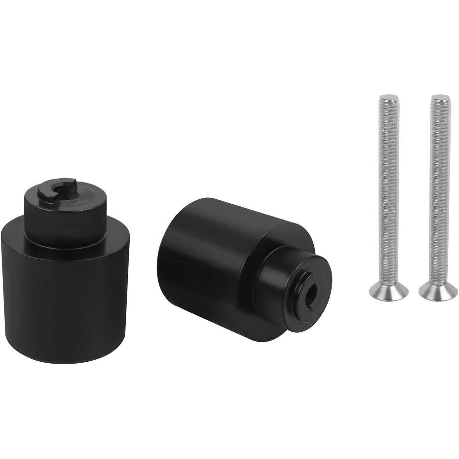 Motorcycle Handle Bar End Grips Plug Weights Hand Grips Plug Caps Replacement for Honda Goldwing GL1800 2001-2025 CBR600RR CBR1000RR CB1100 CB1300