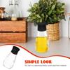 Glass Oil Pot Storage Bottle Black Kitchen Seasoning Bottle Easy Clean Sauce Container for Home Restaurant Oil Pot