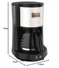 T-fal Maison Snow White Coffee Maker, 0.6L/5 cups, drip-style, paperless filter, two-mode selection, CM4901JP