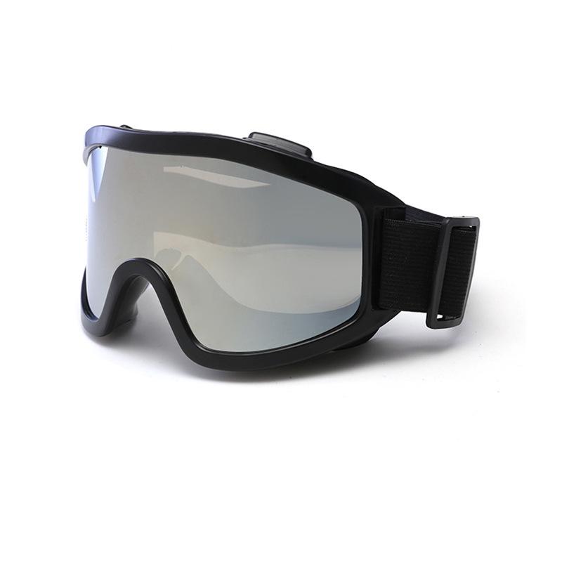 Winter Windproof Motorcycle & Ski Goggles - Anti-Glare, UV Protection, Reflective Sports Glasses