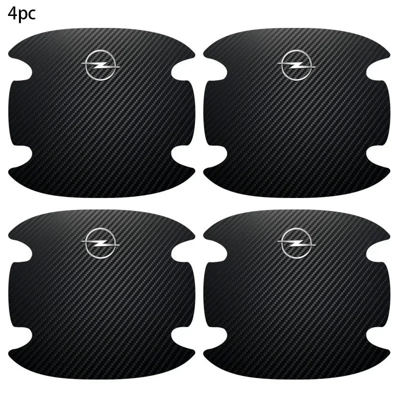 4PCS Car Door Sticker Scratches Resistant Cover Bowl Handle Film For Opel Astra Insignia Corsa Zafira Meriva Mokka Vivaro Vectra