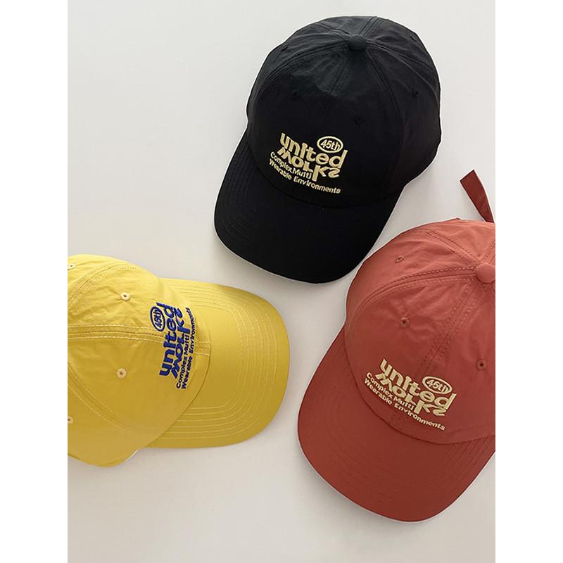 Baseball Cap Women Spring Summer Sun Protection Adjustable Embroidered Letter For Casual Wear