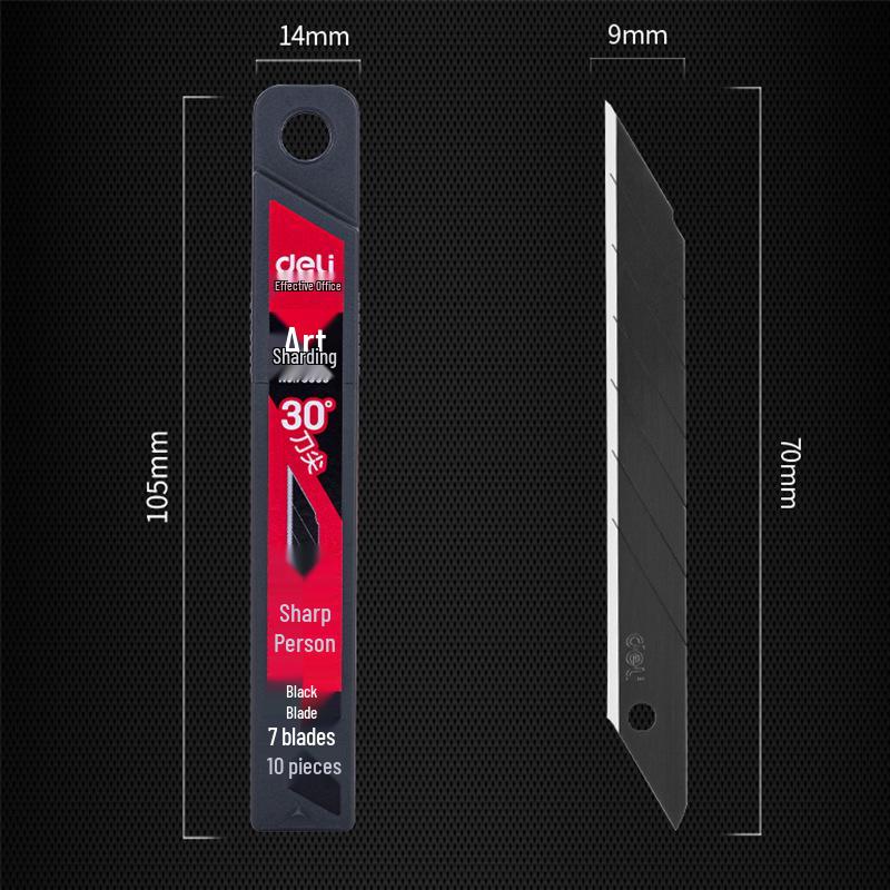 Deli Metal Craft Knife: Small Paper Cutter & Wallpaper Knife - Handmade Express Box Opener & Art Tool