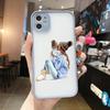 Super Mom Dad Gril Boy Child Phone Case For iPhone 17 16 15 14 13 12 11 Pro Max Mini 7 8 Plus SE Shockproof Matte Cover Fundas