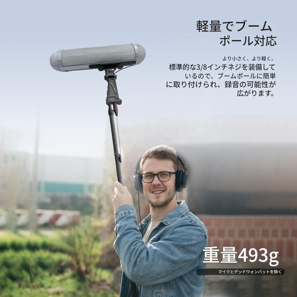 DF DIGITALFOTO Micolive PRO Microphone Windshield Wind Screen Protective Cage Lightweight Acoustic Transparency For Rode NTG Series MKE 600 Shotgun