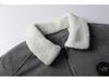 Men's Winter Corduroy Cotton Coat: Warm, Youthful, Plus Velvet Thick Jacket
