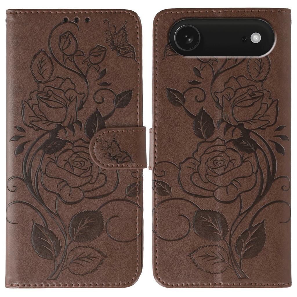 For iPad Mini (2024)/(2021) Case Two-Fold Stand Crazy Horse Texture PU Leather Tablet Cover with