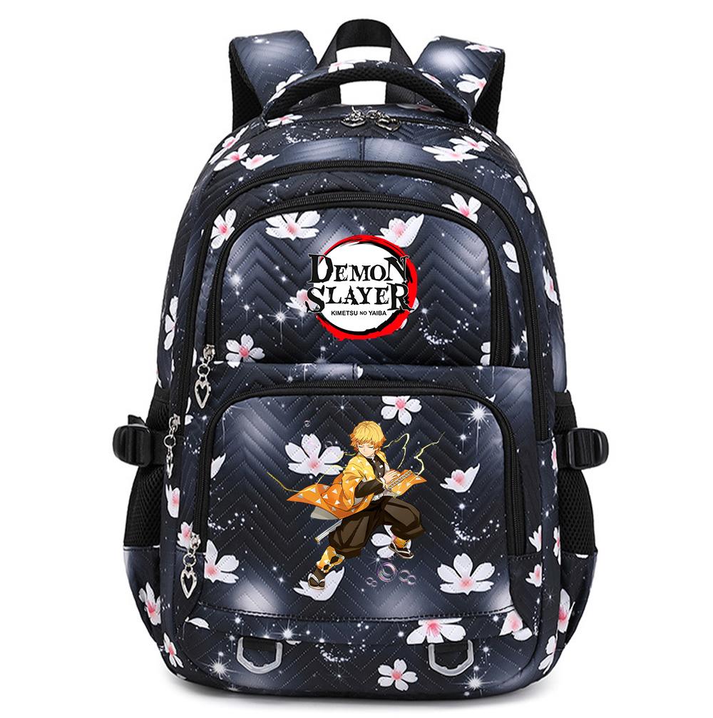 Anime Demon Slayer Backpack Student Teenager BookBag for Boy Girl Schoolbag Women Rucksack Backpack Travel Bag Mochila Escolar