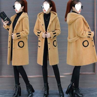 Women's Medium-length Woolen Jacket Autumn/winter Stylish Windbreaker New Spring-autumn Mother's Attire Overcoat