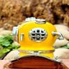 Scuba Diving Helmet 30.48 Cm Yellow US Navy Mark V Divers Helmet Marine Deep Diving Helmet Diving Helmet Mark V Diving Helmet with Base