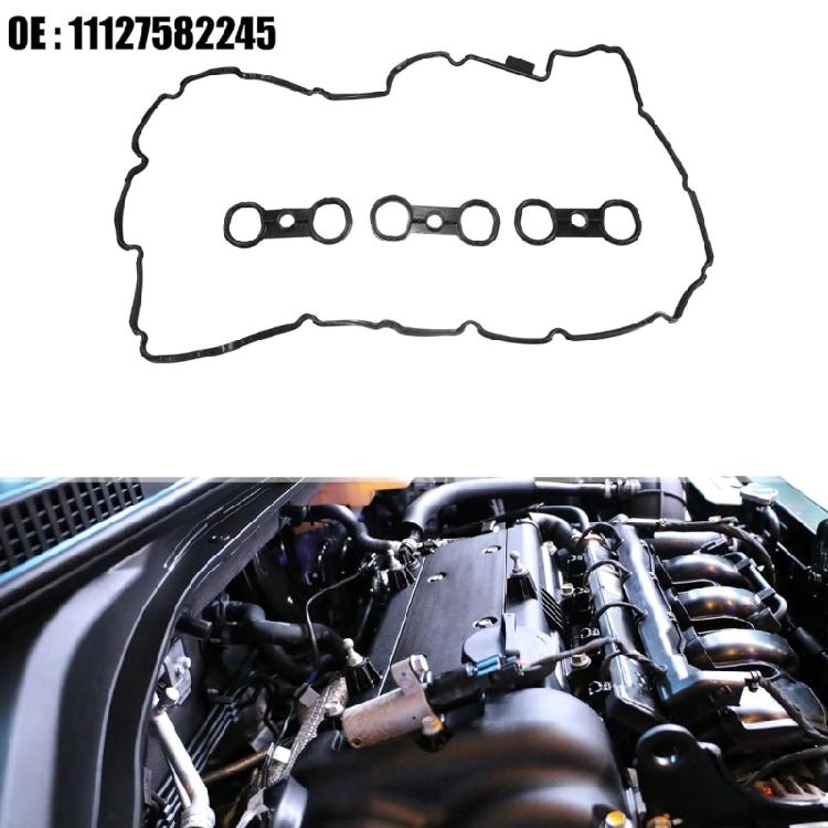 Heat Resistant Valves Cover Gasket Set for E61 E63 E64 E65 E66 E70 E81 E87 E88 E89 E83 E84 Easy Installation 11127559311