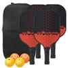 Carbon Fiber Pickleball Paddle Set